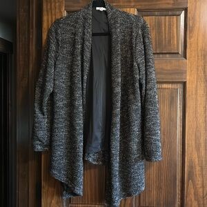 Maurice’s Women's Black Open Front Sweater Sz Large